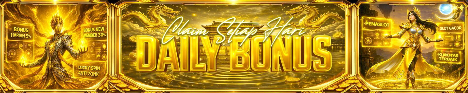BANNER DAILY BONUS PENASLOT